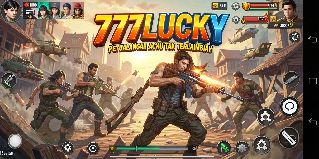 Tampilan gameplay seru dalam 777LUCKY dengan aksi mendebarkan.