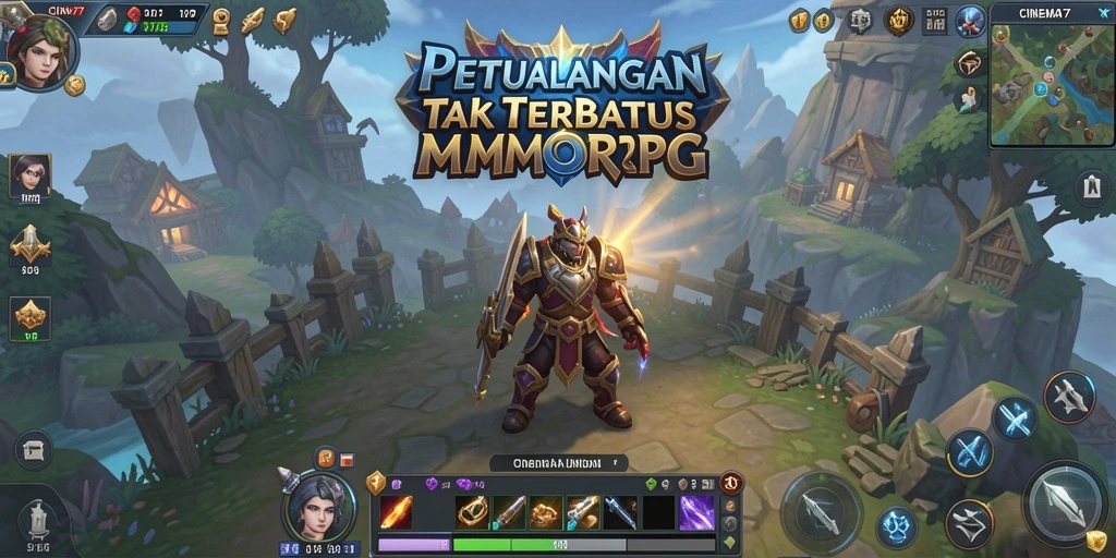 Gameplay menakjubkan dalam dunia fantasi <strong>CINEMA77</strong>.