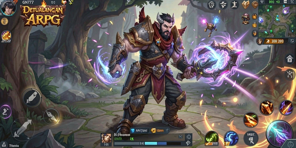 Tampilan gameplay menampilkan aksi seru dan grafik yang menawan.