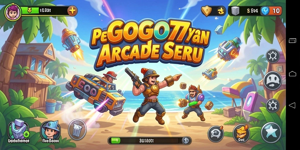 Tampilan gameplay seru di GOGO77 dengan aksi penuh tantangan.