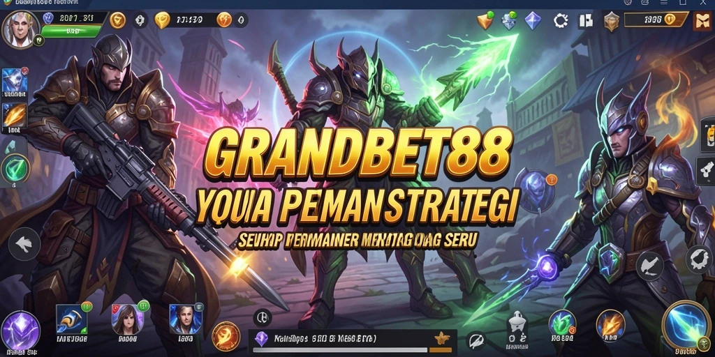 Tampilan gameplay seru dari GRANDBET88 dengan strategi mendalam.
