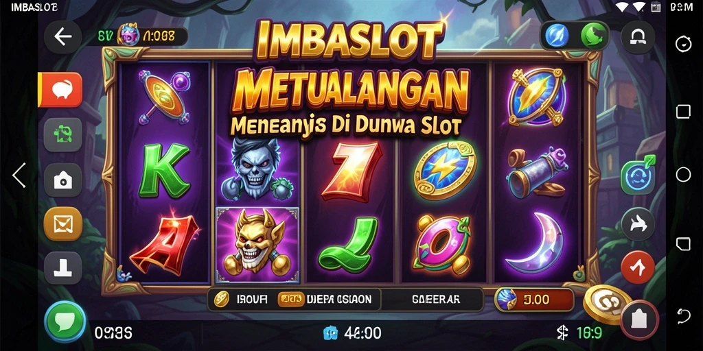 Tangkapan layar gameplay IMBASLOT menampilkan aksi petualangan yang mendebarkan.