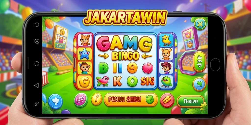 Tampilan gameplay menarik dan penuh warna dari JAKARTAWIN.