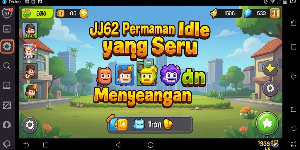 Tampilan gameplay menarik dari <strong>JJ62</strong> yang menggambarkan mekanisme <strong>Idle</strong> yang menyenangkan.