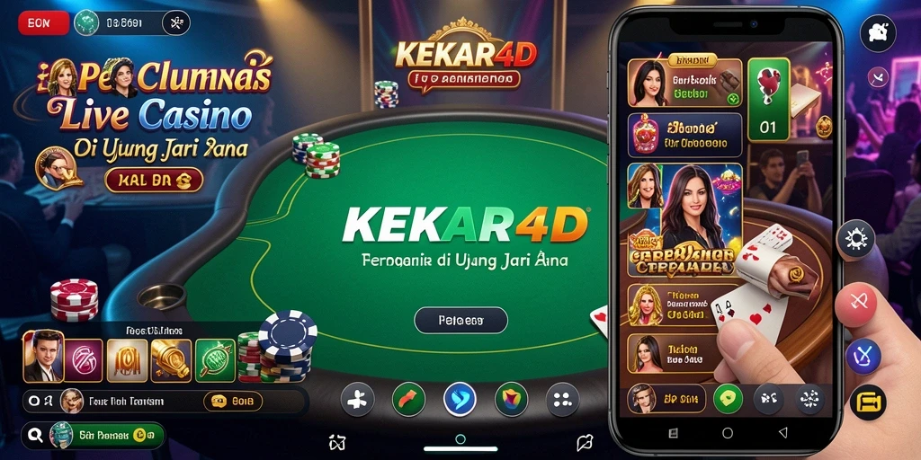 Screenshot gameplay KEKAR4D yang menarik untuk pemain Live Casino.