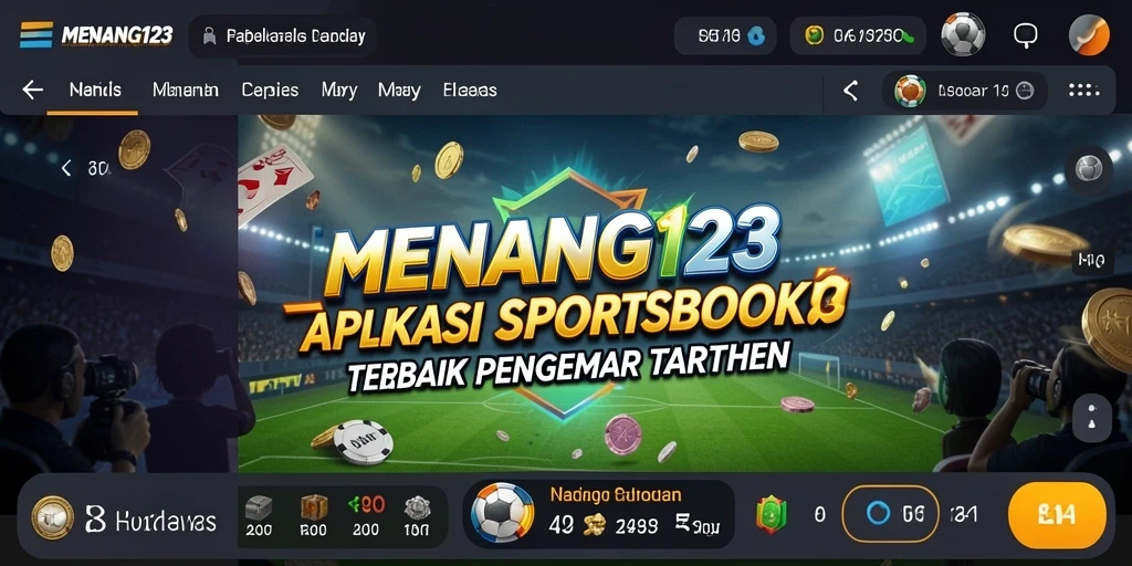Screenshot MENANG123 menampilkan antarmuka taruhan yang interaktif.