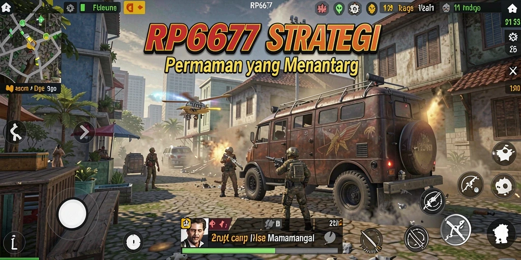 Tangkapan layar dari gameplay mendebarkan RP6677 yang penuh strategi.