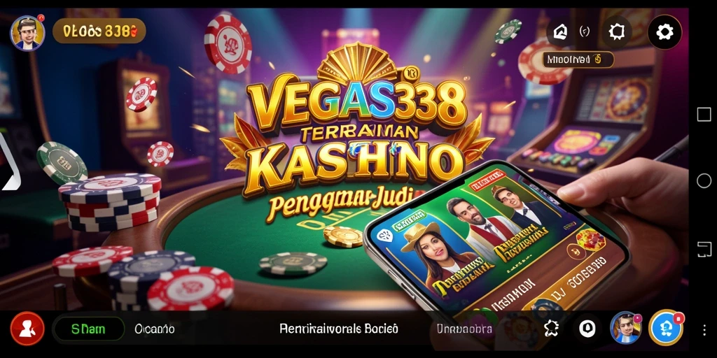 Screenshot gameplay menarik dari VEGAS338 saat bermain Kasino.